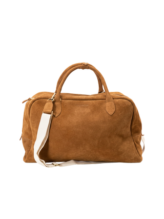 Breeze suede weekender bag