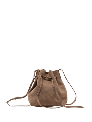 Courtesy suede crossbody bag
